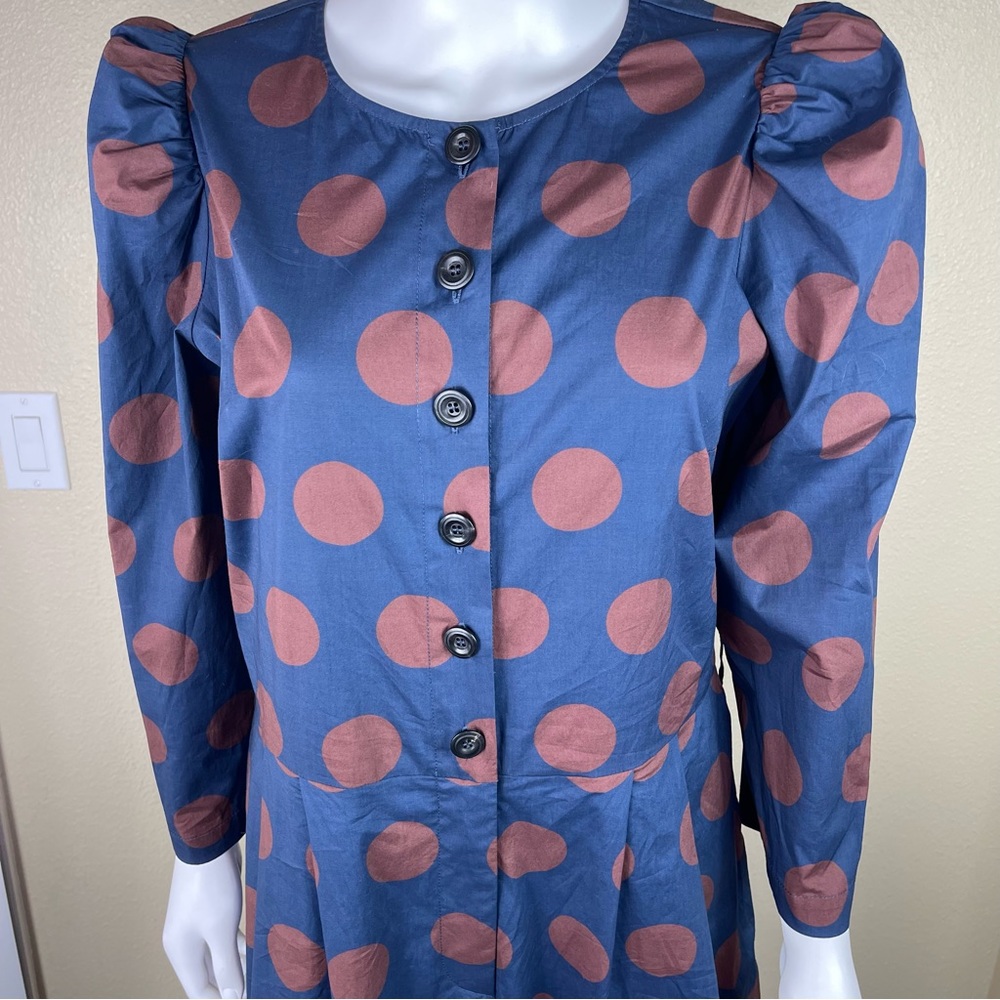 Sea New York Jumpsuit Sz 10 Penny Polka Dot - Picture 5 of 17